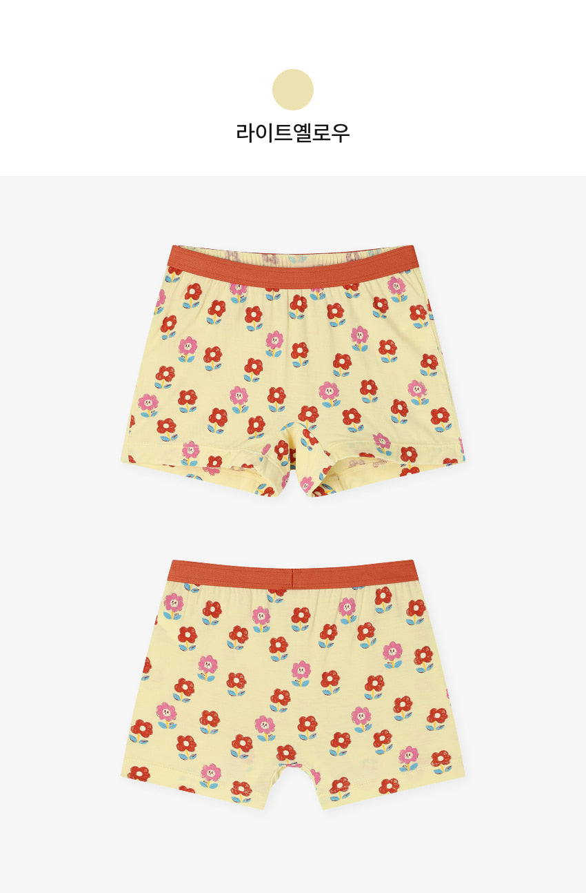 [26S] Girls Boxer Briefs Set (2pcs)