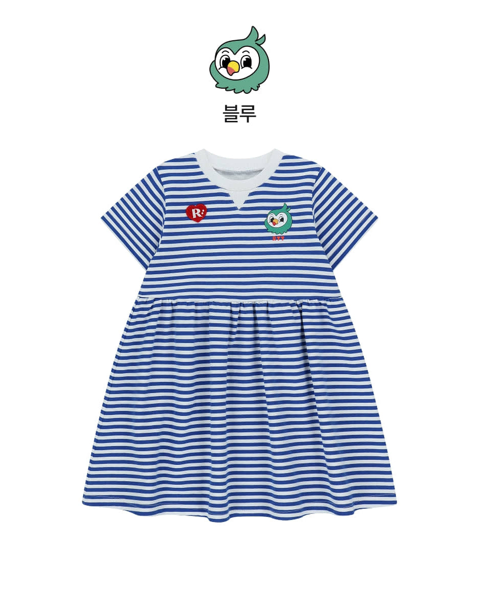 Tropical Stripe Dress