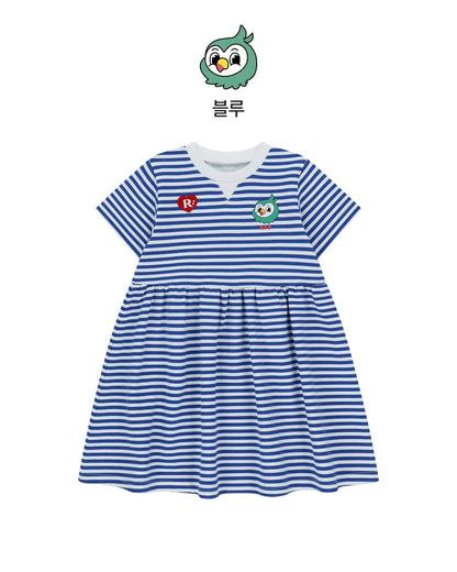 Tropical Stripe Dress