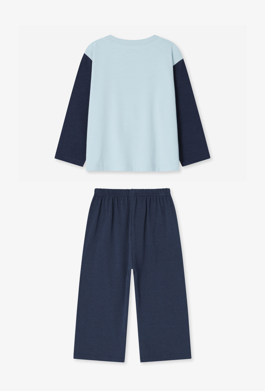 Bamboo Color Block Loungewear