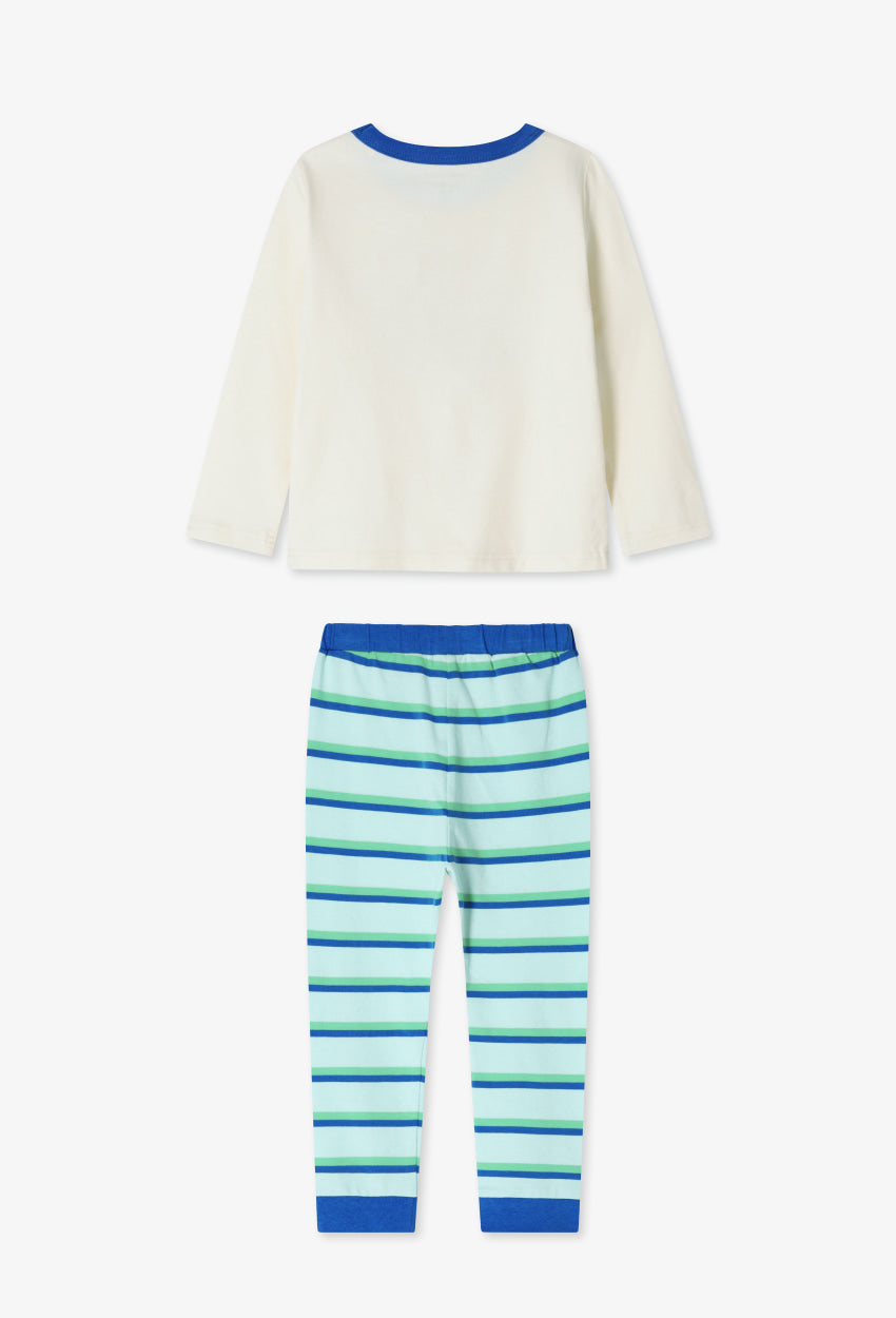 Enzyme Stripe Point Loungewear