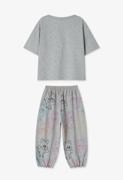 Cotton Modal Short-Sleeve Loungewear