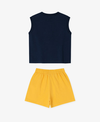 [26S] Mini French Terry Sleeveless Set