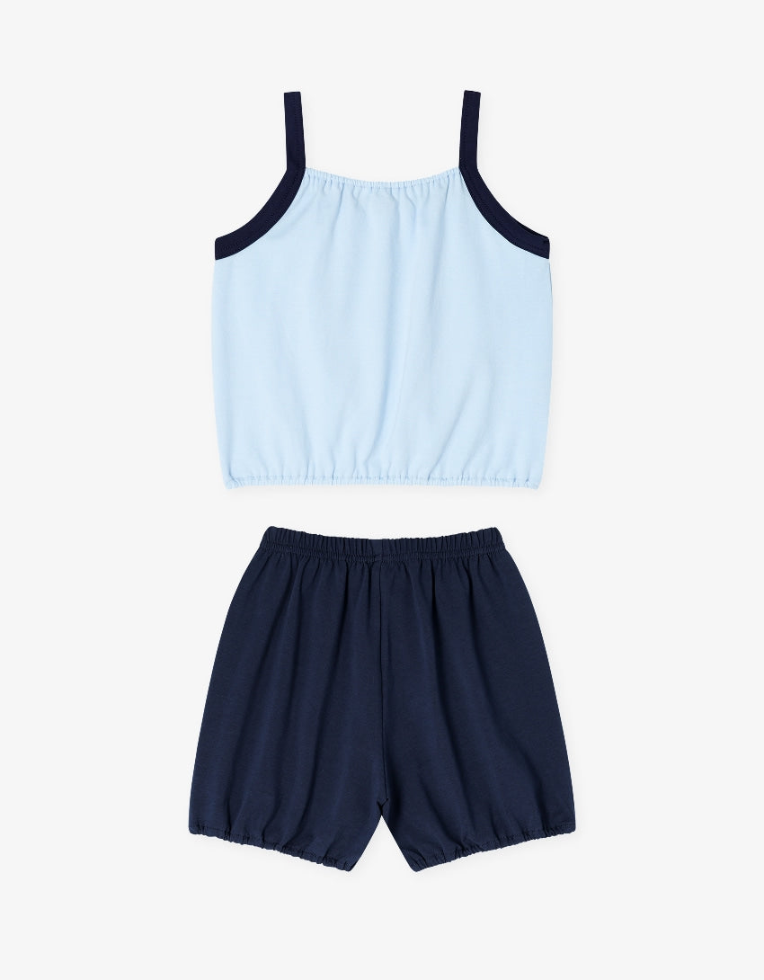[26S] Cotton Modal Strap Loungewear