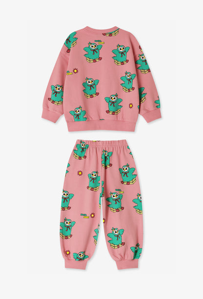 Mini French Terry All-Over Set