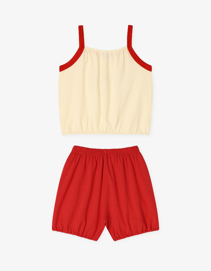 [26S] Cotton Modal Strap Loungewear