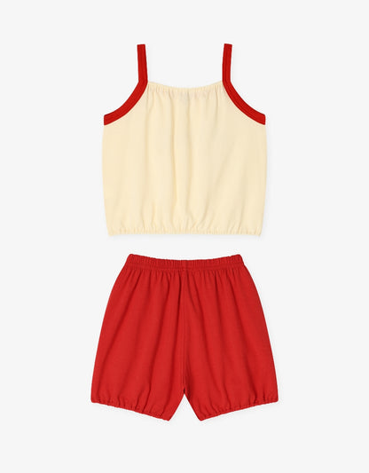 [26S] Cotton Modal Strap Loungewear
