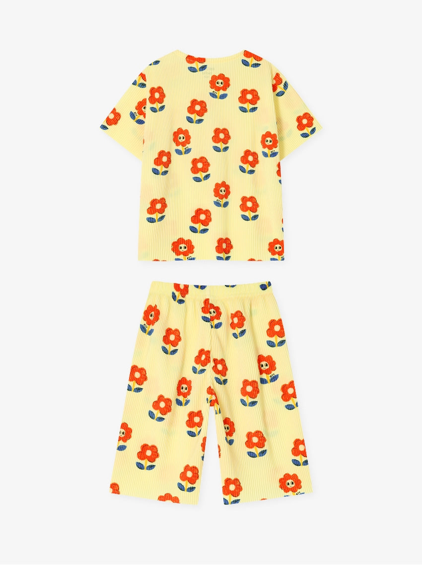 [26S] Crinkle All-Over Loungewear