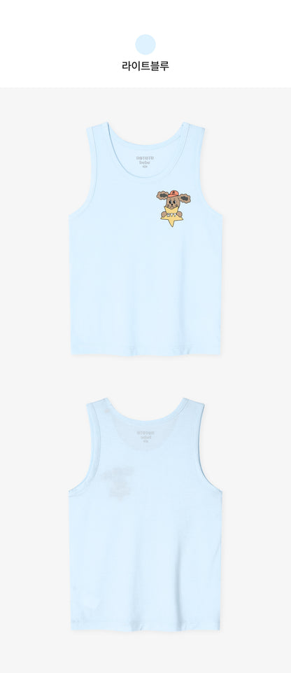 [26S] Boys Modal Sleeveless Set