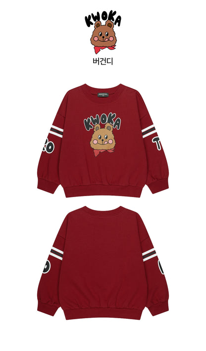 Festival Sleeve Point Sweatshirt