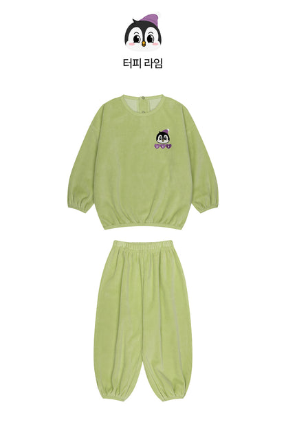 Jersey Velour Cozy Loose Fit Set