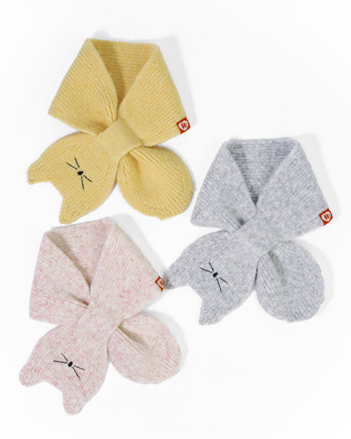 Cozy Polyester Blend Knit Muffler