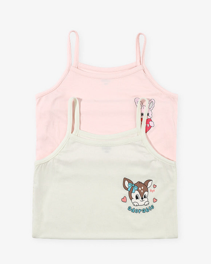 [26S] Girls Modal Sleeveless Cami Set