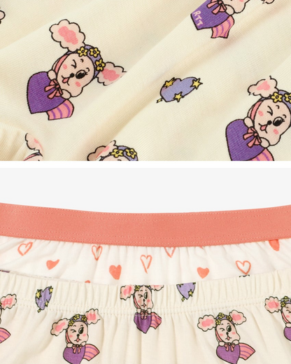 [26S] Girls Boxer Briefs Set (2pcs)