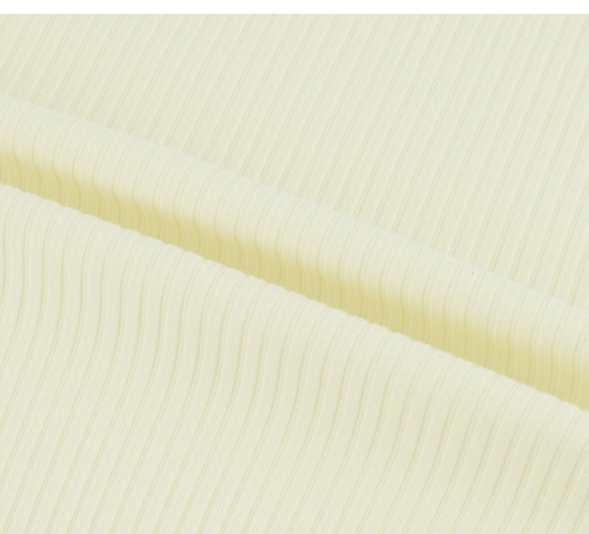 Ribbed Color Block Loungewear