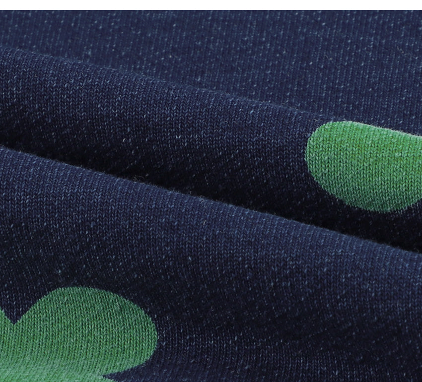 Jersey Denim All-Over Jogger Pants