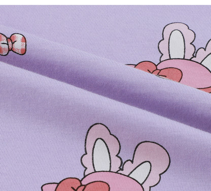 Cotton Modal All-Over Ruffle Loungewear