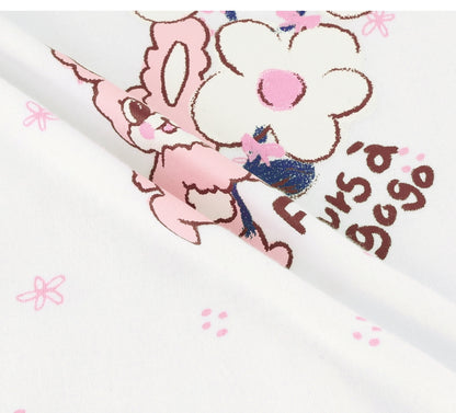 [26S] Single Jersey Puff Sleeve T-Shirt