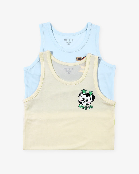 [26S] Boys Modal Sleeveless Set