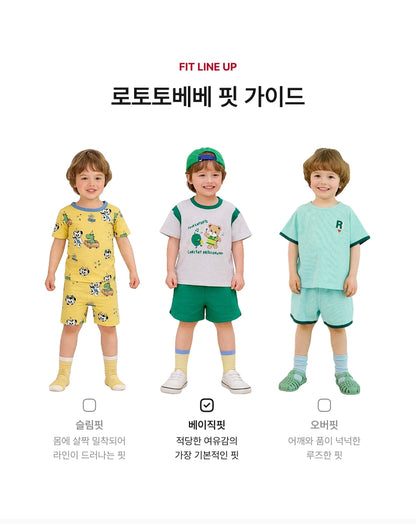 [26S] Crinkle All-Over Loungewear