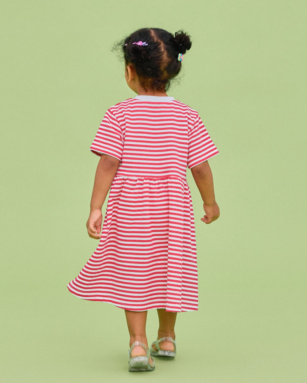 Tropical Stripe Dress