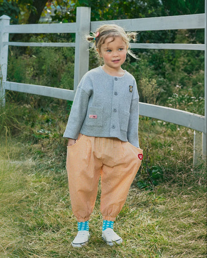 Woven Check Pocket Pants