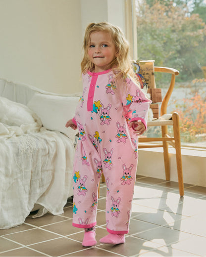 Cotton Modal All-Over Quick-Open Loose Fit Suit