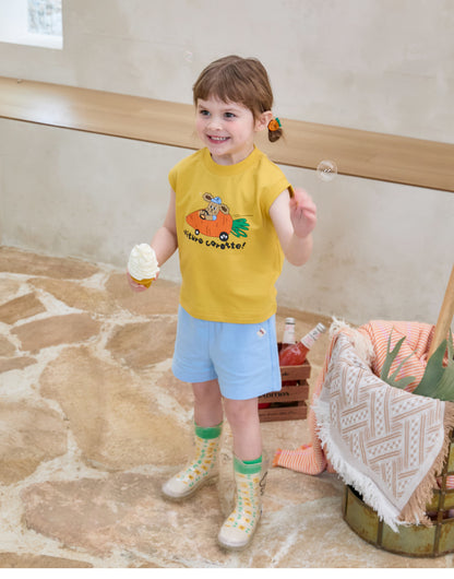 [26S] Mini French Terry Sleeveless Set