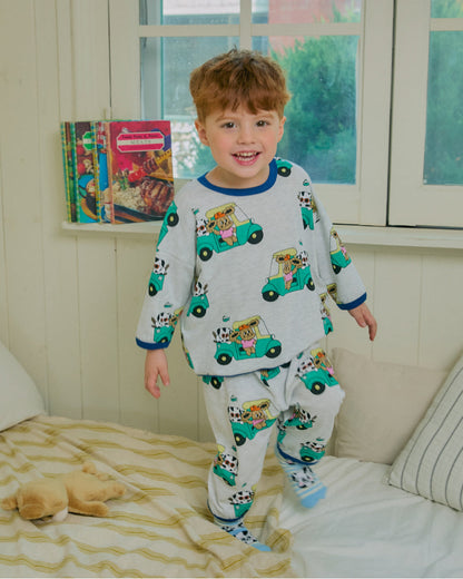 Cotton Modal All-Over Loose Fit Loungewear