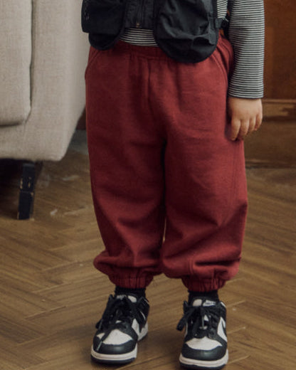 [26F] Curved Line Jogger Pants