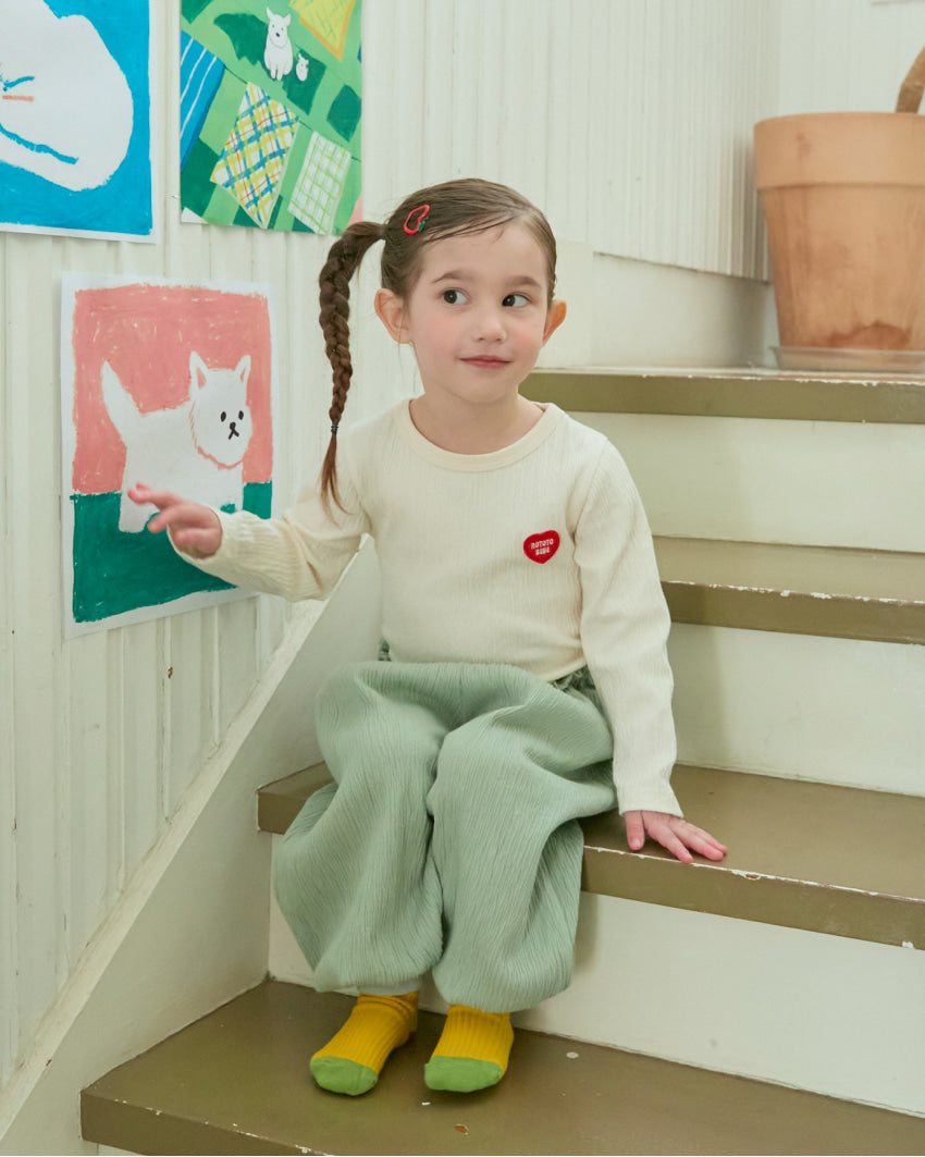 Crepe Color-Point Loungewear