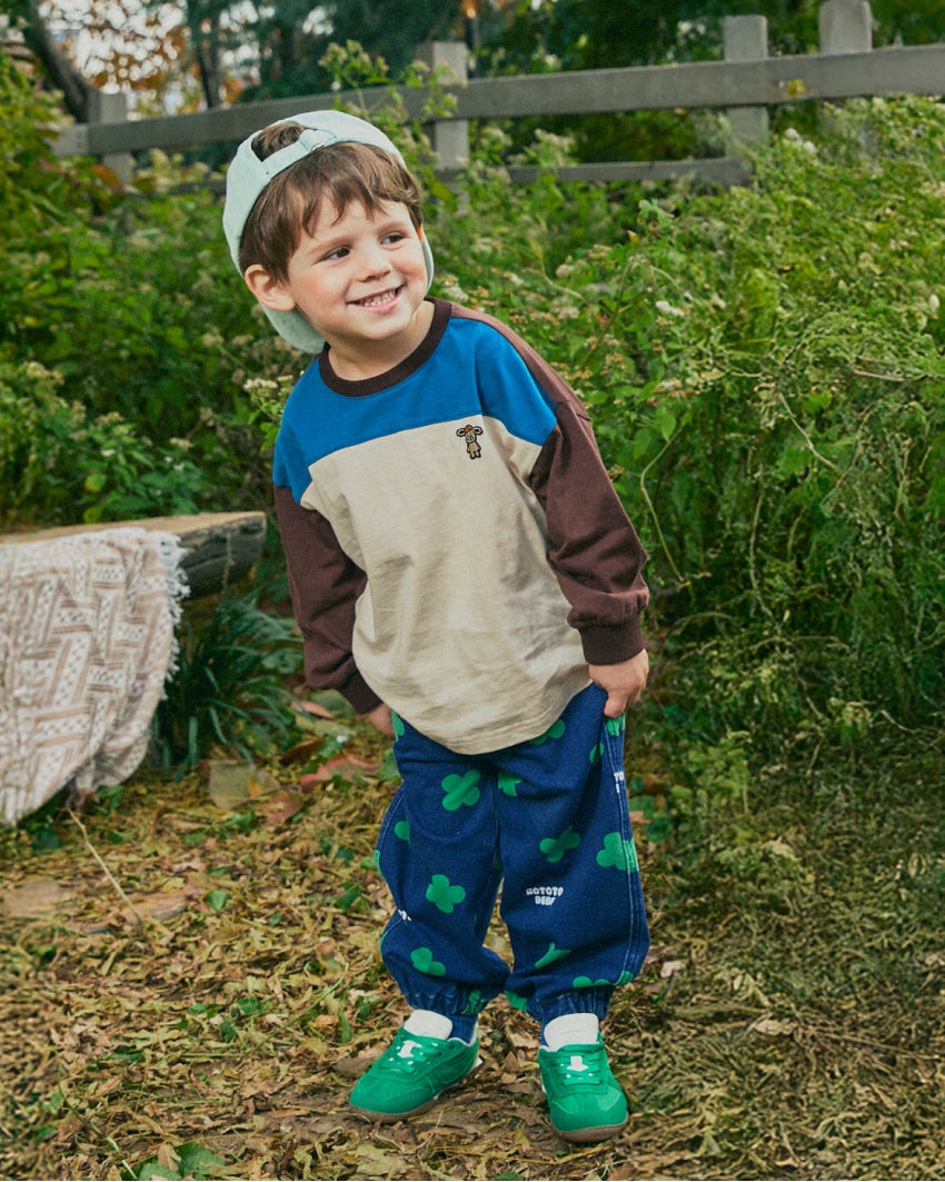 Single Jersey Color-Block T-Shirt