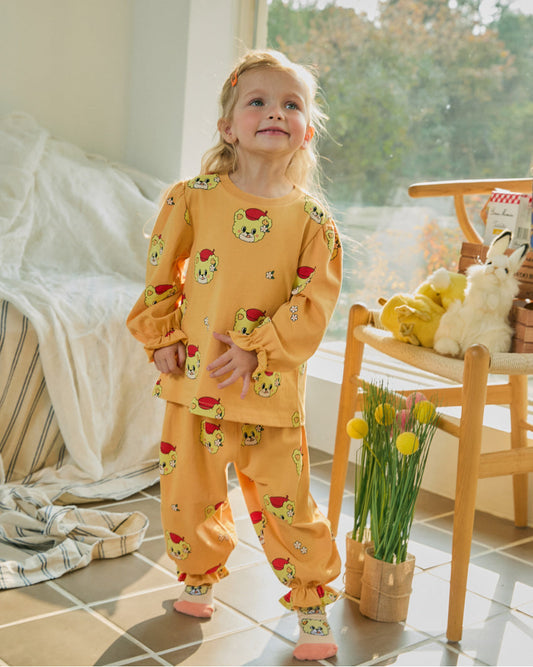 Cotton Modal All-Over Ruffle Loungewear