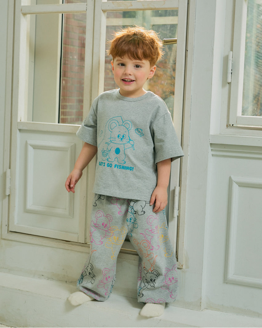 Cotton Modal Short-Sleeve Loungewear