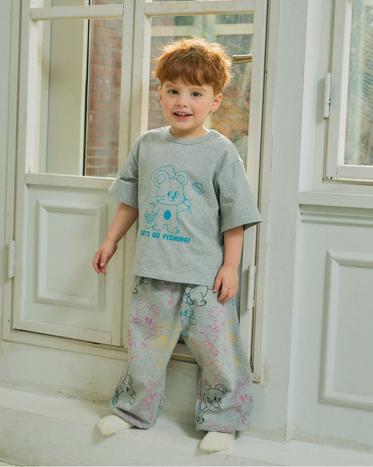 Cotton Modal Short-Sleeve Loungewear