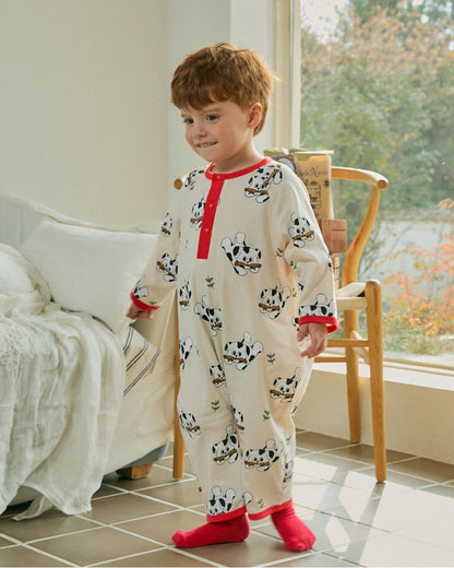 Cotton Modal All-Over Quick-Open Loose Fit Suit