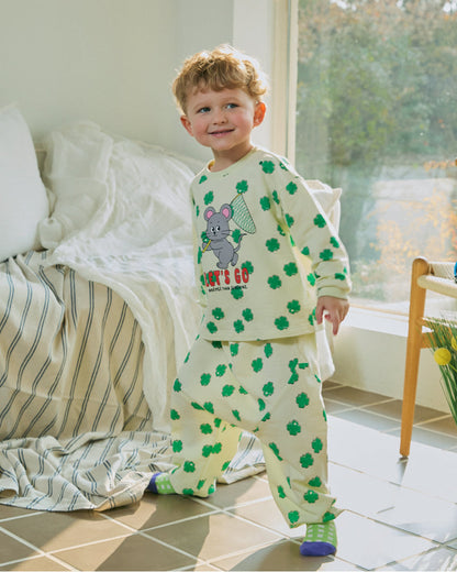 Bamboo All-Over Balloon Loungewear