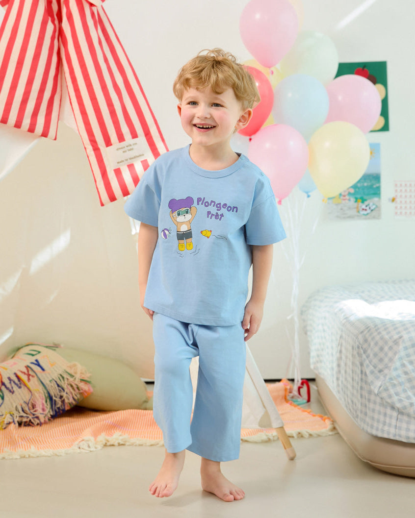 [26S] Single Jersey Point Loungewear