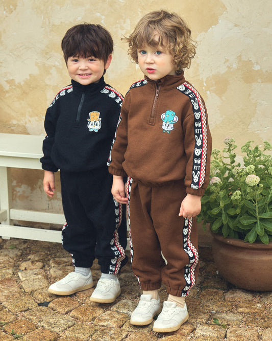 Brushed French Terry Anorak Set