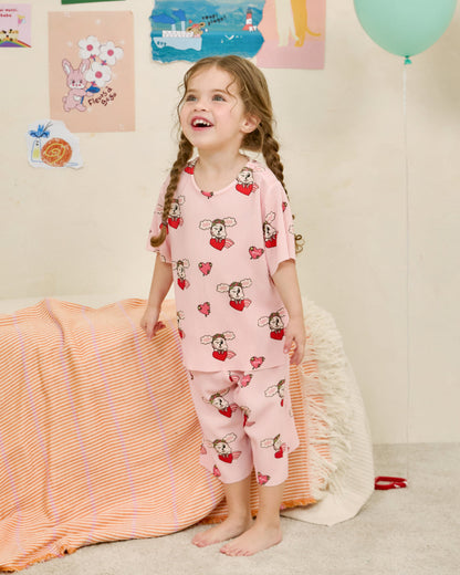 [26S] Crinkle All-Over Loungewear