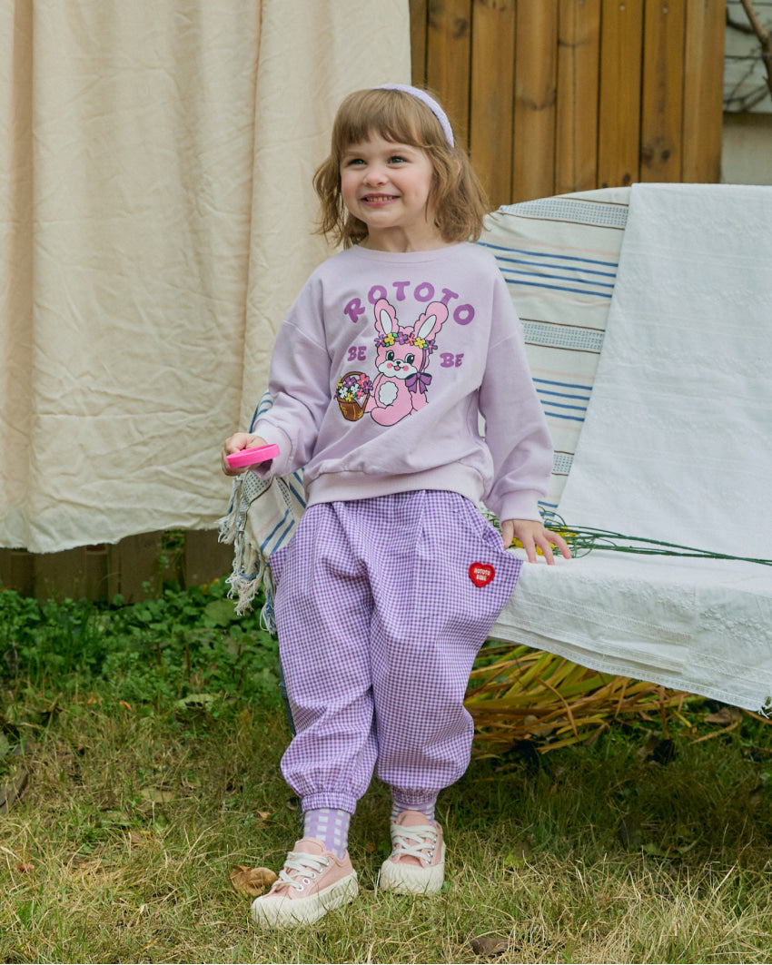 Mini French Terry Point Sweatshirt