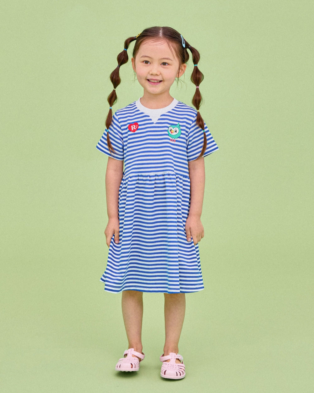 Tropical Stripe Dress