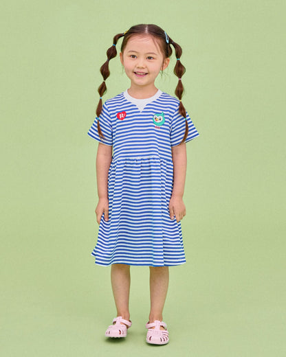Tropical Stripe Dress