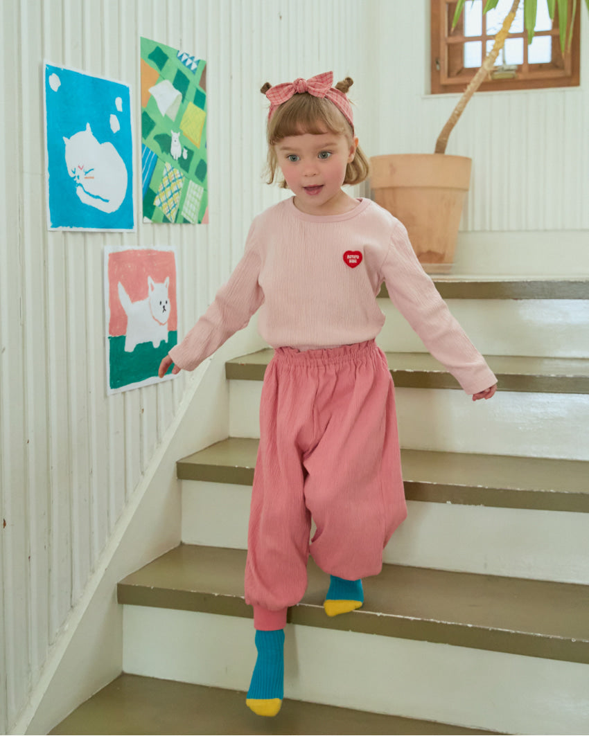 Crepe Color-Point Loungewear