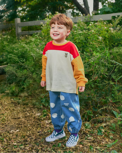 Single Jersey Color-Block T-Shirt