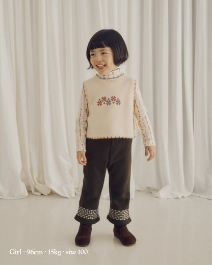 [26W] Atelier Embroidered Knit Vest