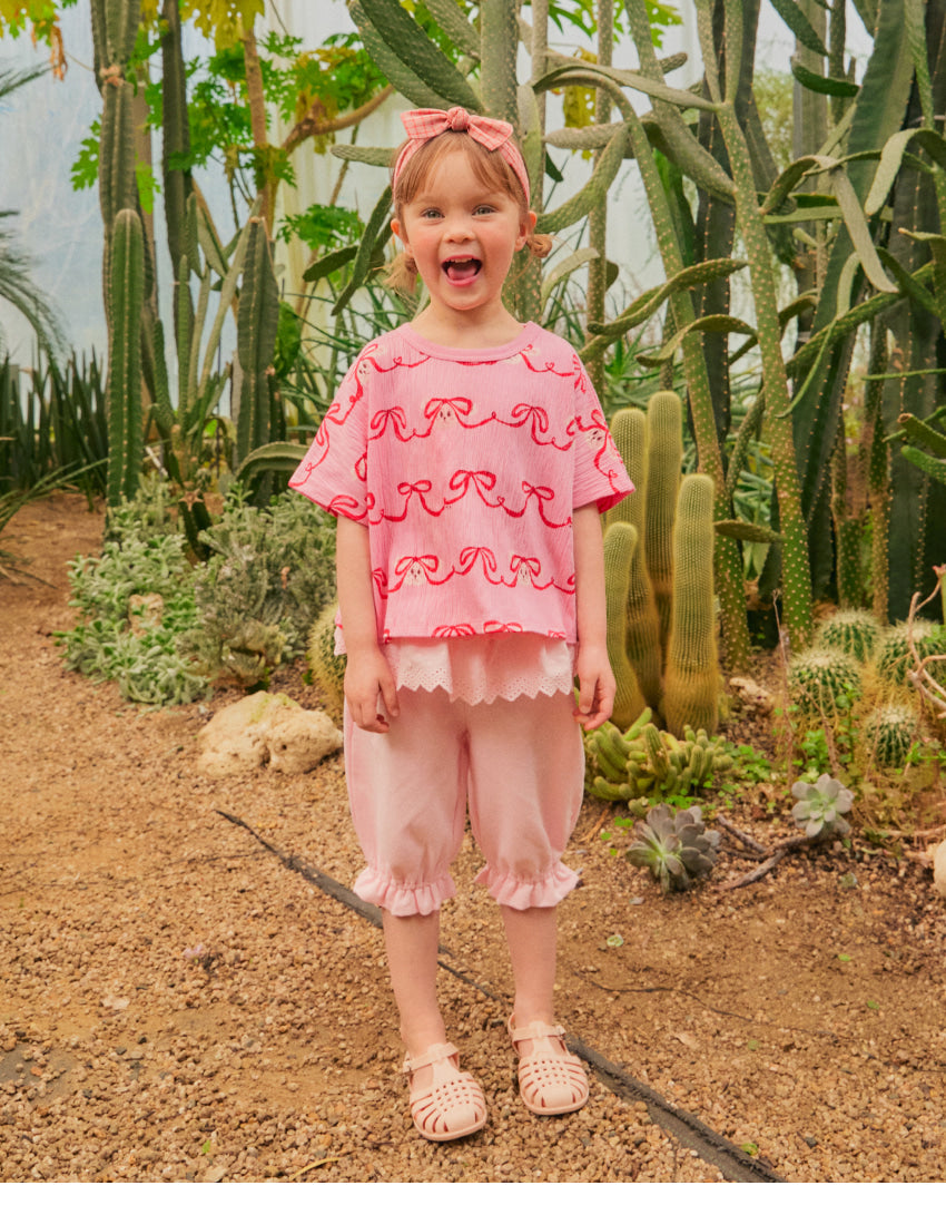 [26S] Frill Lace Pants