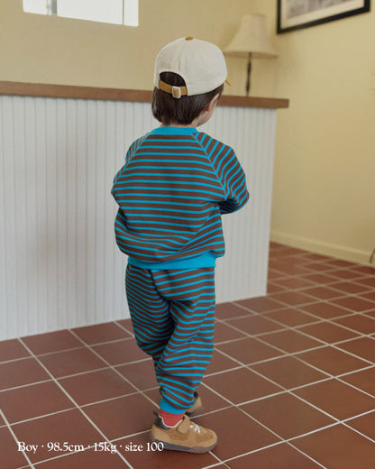 [26F] Terry Striped Stitch Set