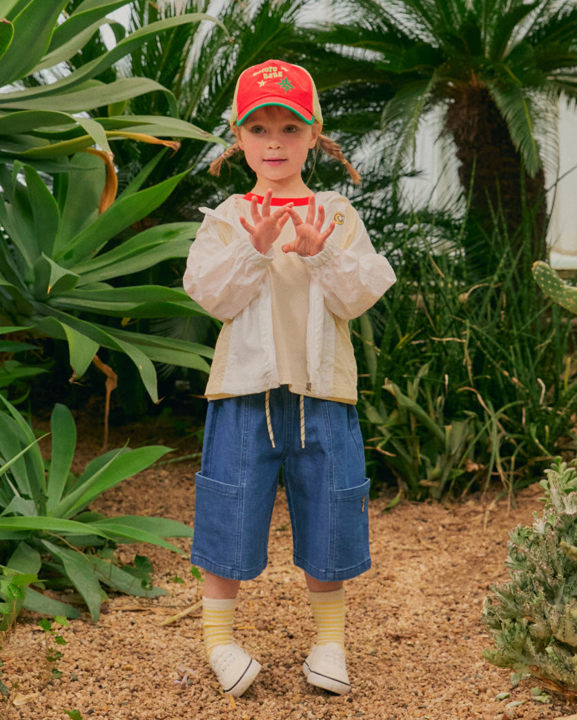[26S] Denim Bermuda Pants