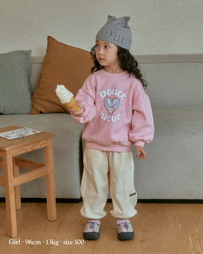 [26F] Terry Shirring Point Sweatshirt